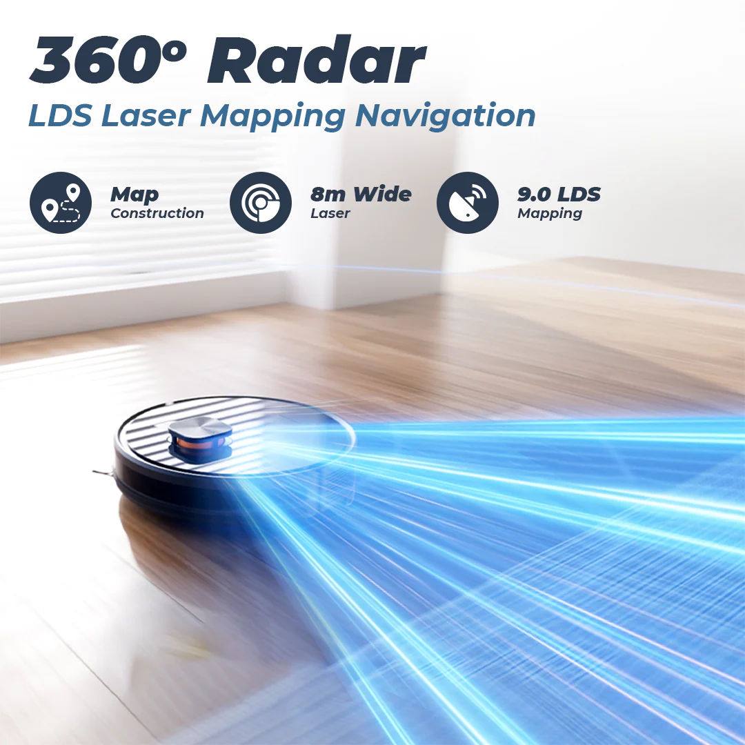 Flexnest 3-in-1 Laser Robot Vacuum Cleaner - Image 7