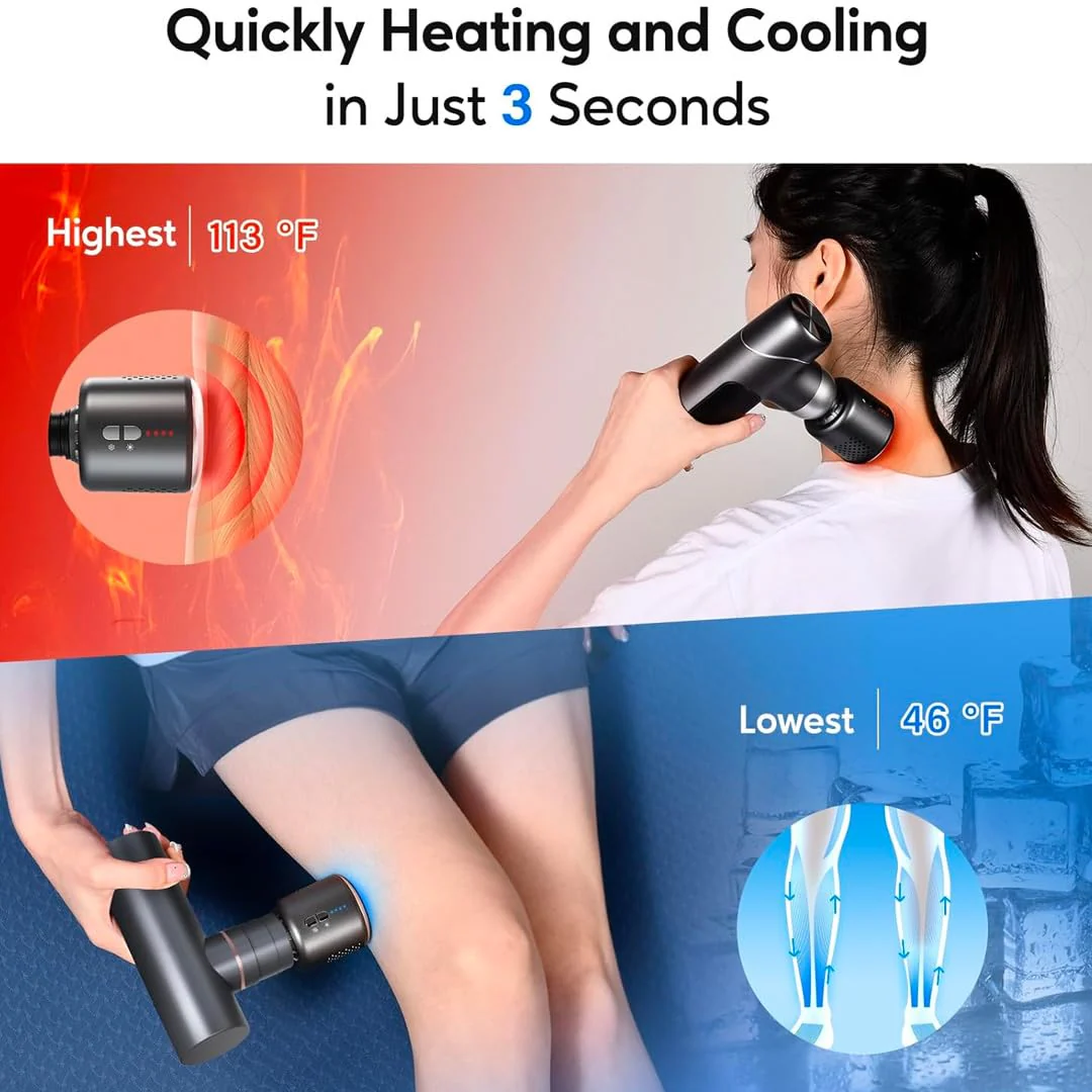 Hot/Cold Massage Gun Head - Image 3