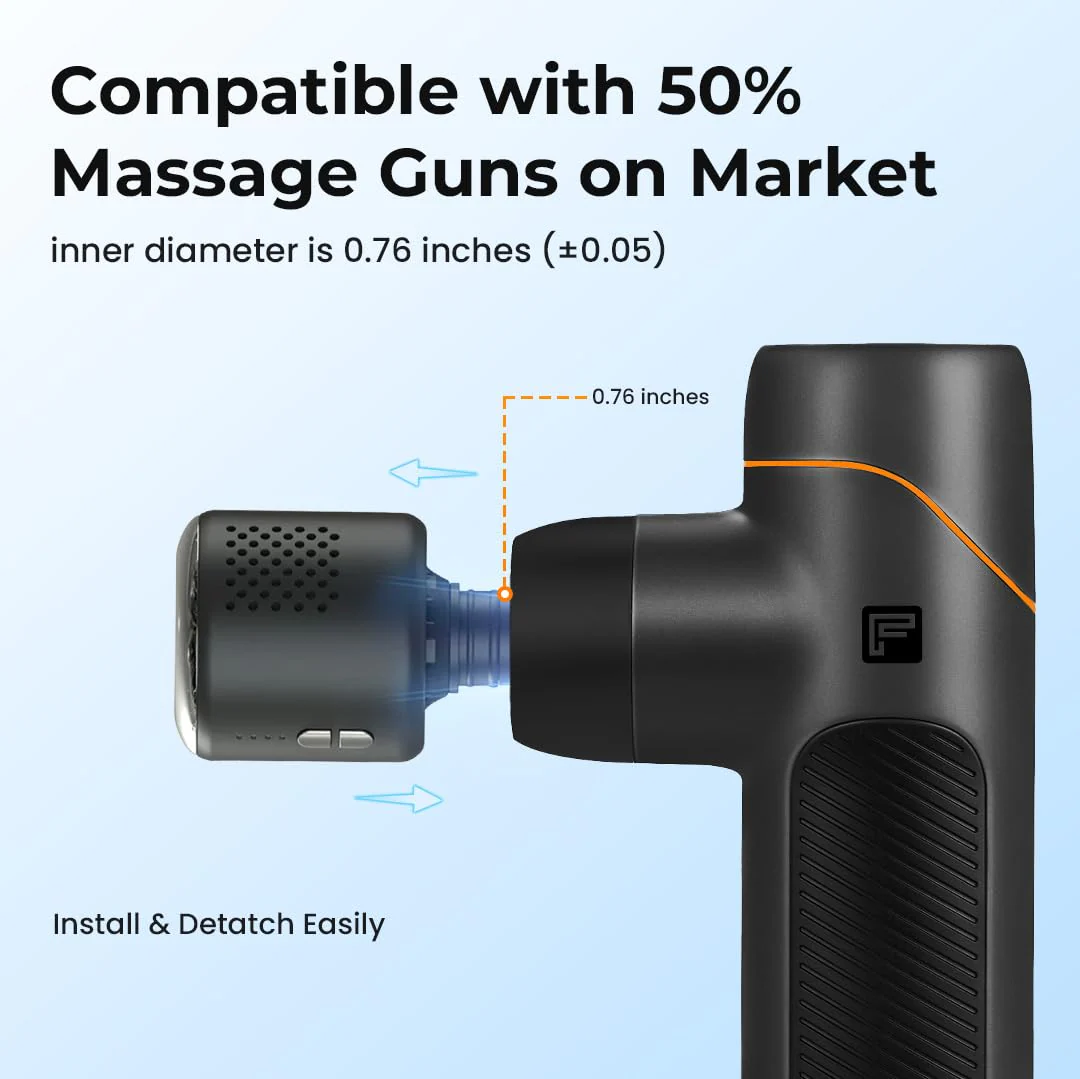 Hot/Cold Massage Gun Head - Image 7